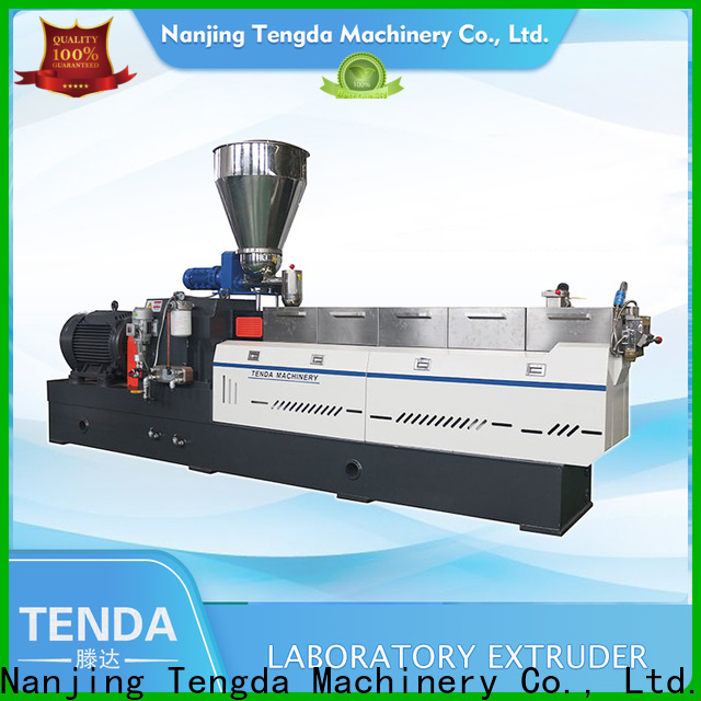 TENGDA twin extruder machine supply for PVC pipe