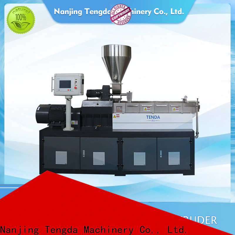 TENGDA pp film extruder supply for PVC pipe
