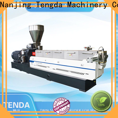 TENGDA Top twin extruder machine company for PVC pipe