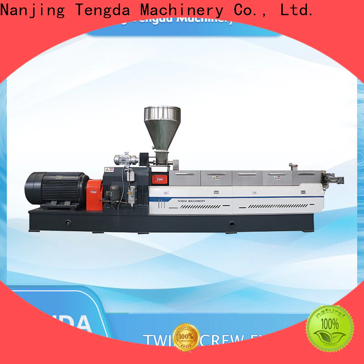 TENGDA Latest small plastic extruder suppliers for plastic