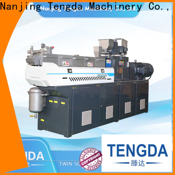 TENGDA Top laboratory twin screw extruder company for PVC pipe