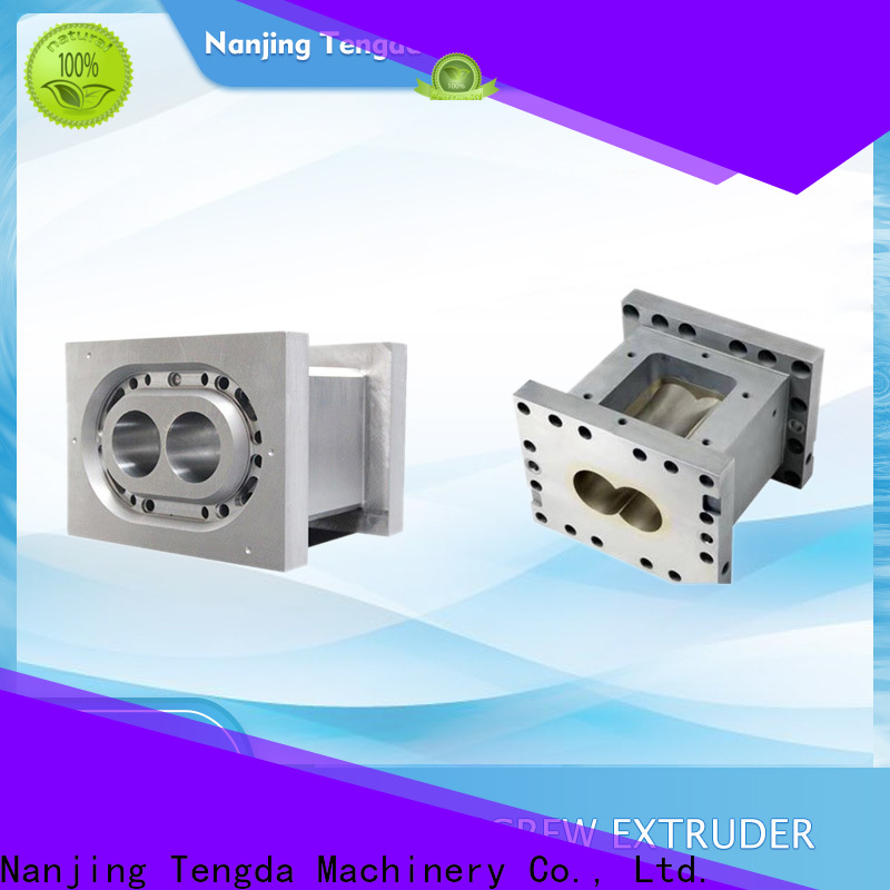 TENGDA Latest plastic extruder parts manufacturers for clay
