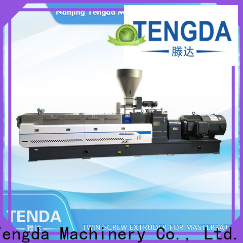TENGDA types of extruders manufacturers for PVC pipe
