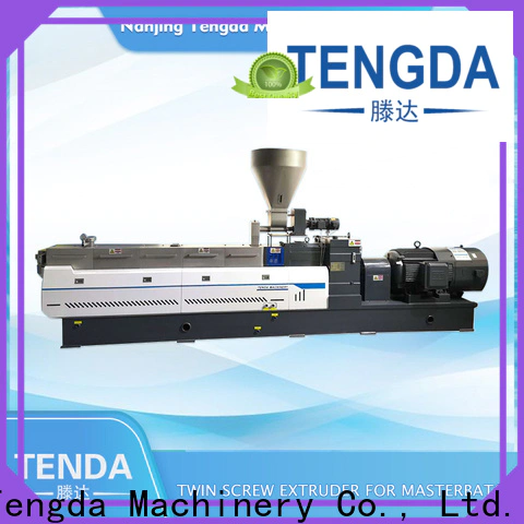 TENGDA types of extruders manufacturers for PVC pipe