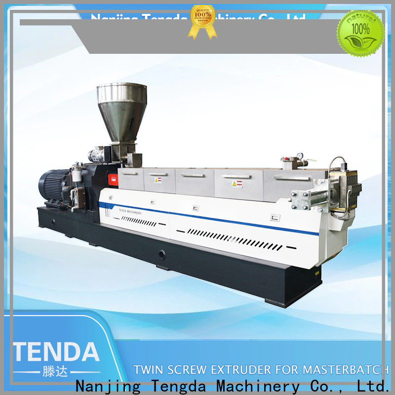 TENGDA Latest twin screw food extruder factory for PVC pipe