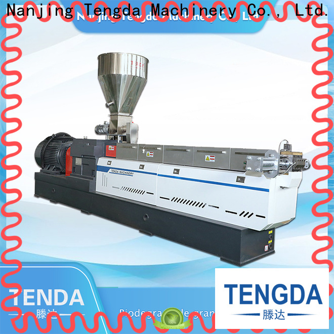 TENGDA Latest recycling extruder machine manufacturers for PVC pipe