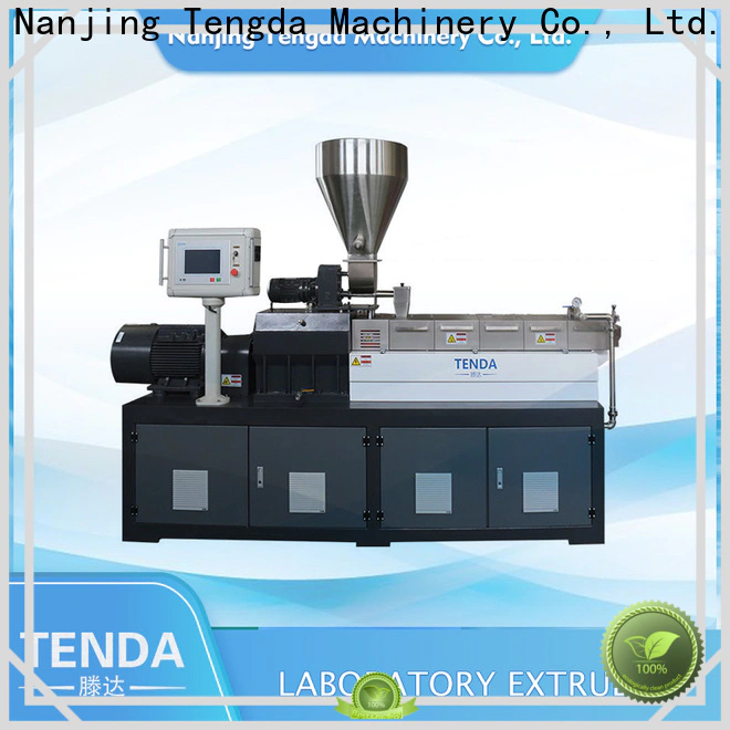 TENGDA Latest laboratory twin screw extruder suppliers for PVC pipe