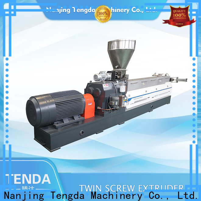 TENGDA double screw extruder factory for clay