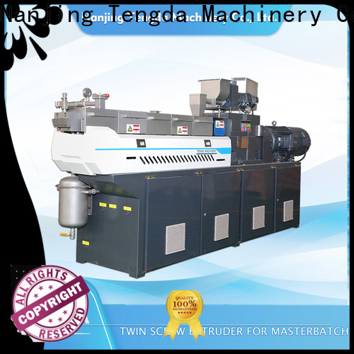 TENGDA laboratory twin screw extruder suppliers for clay