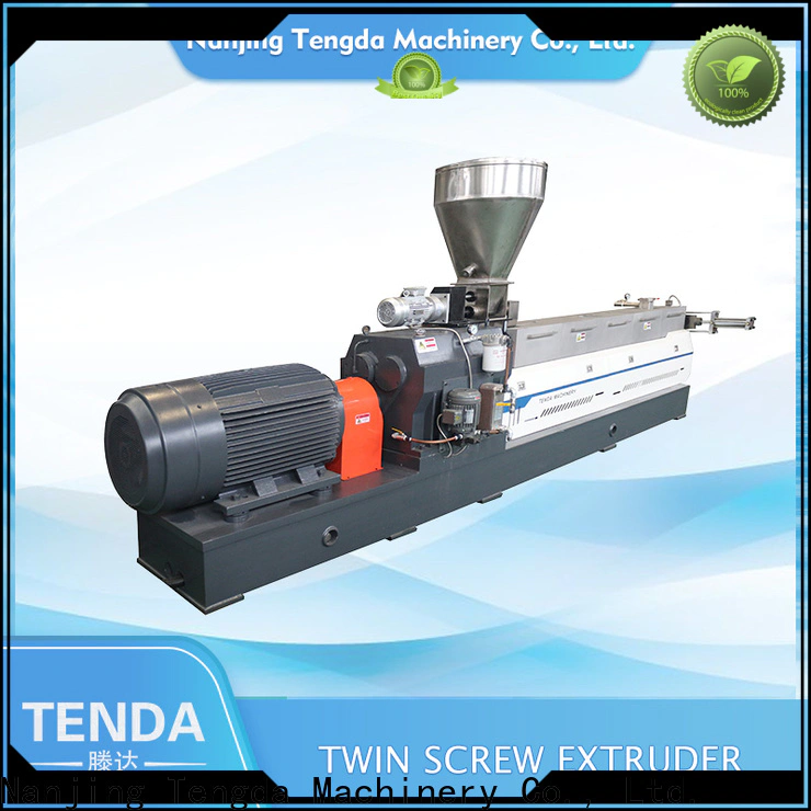 TENGDA steer twin screw extruder suppliers for plastic