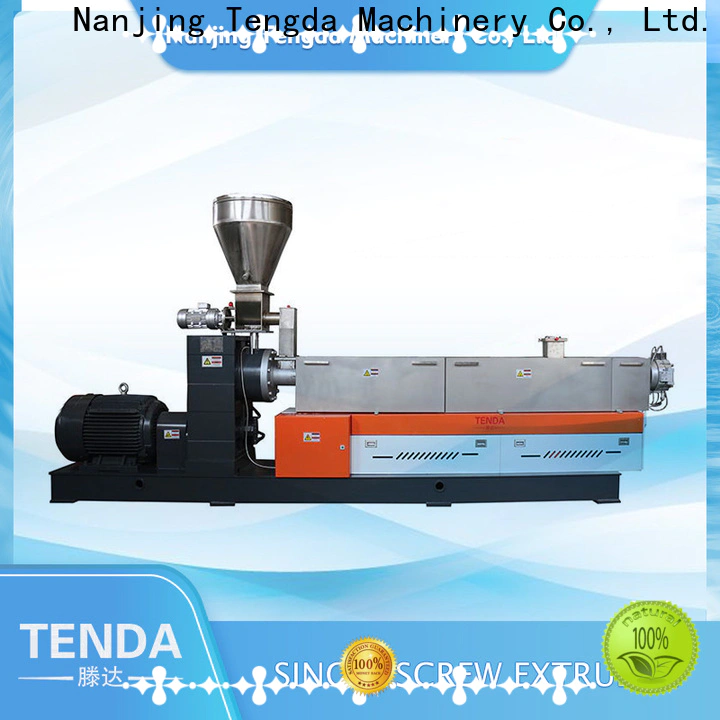 TENGDA Latest extrusion machine diagram factory for plastic