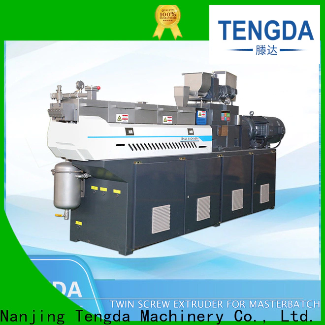 TENGDA lab twin screw extruder factory for plastic