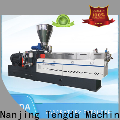 TENGDA double screw extruder factory for plastic