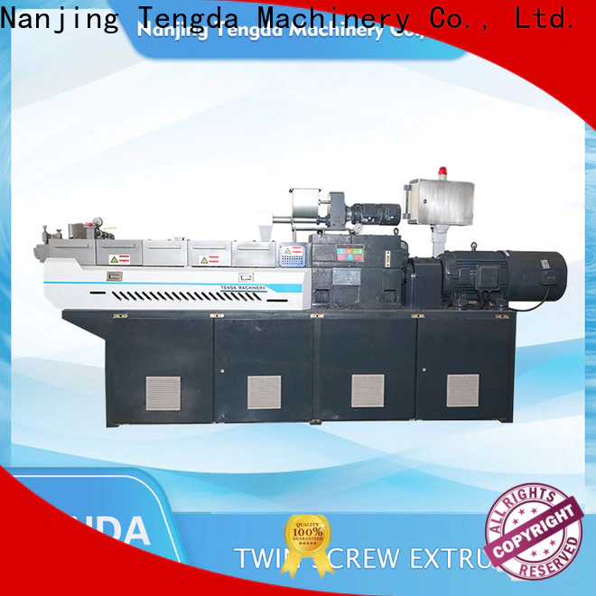TENGDA Latest lab scale extruder factory for PVC pipe