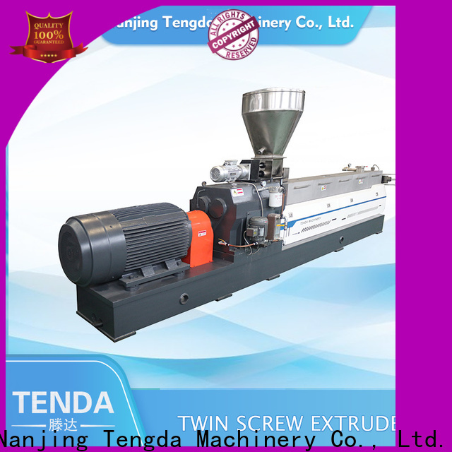 TENGDA parallel twin screw extruder company for PVC pipe