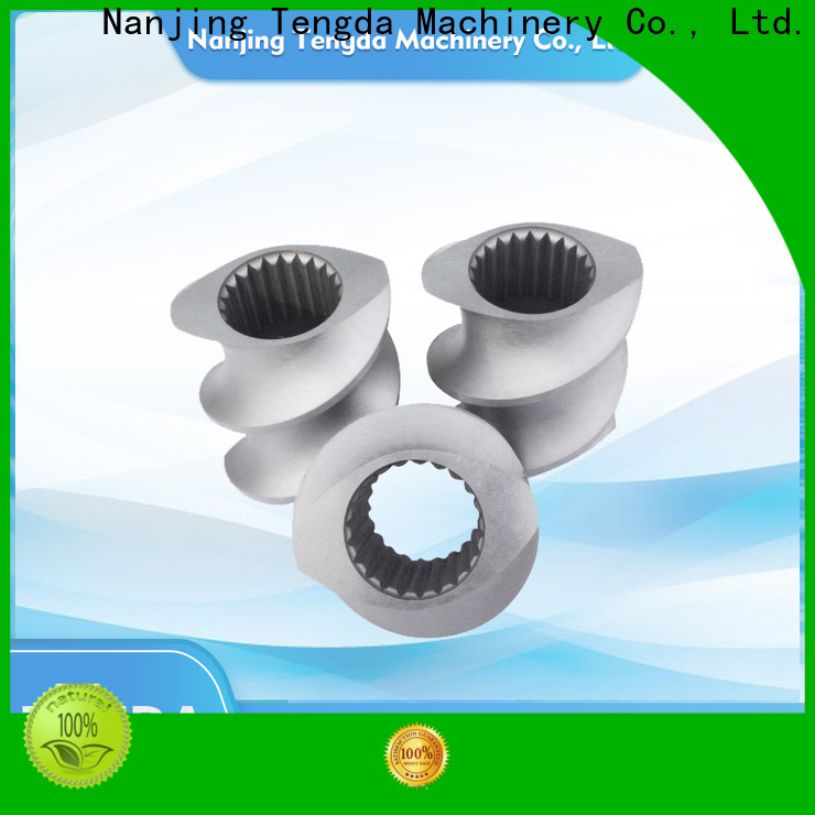 Top twin screw extruder parts company for PVC pipe