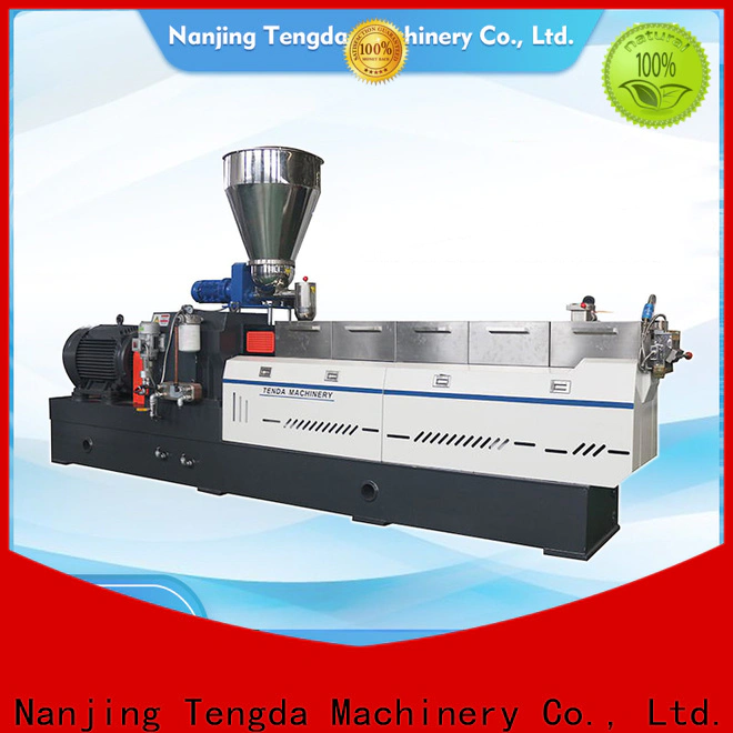 TENGDA twin screw rubber extruder supply for food