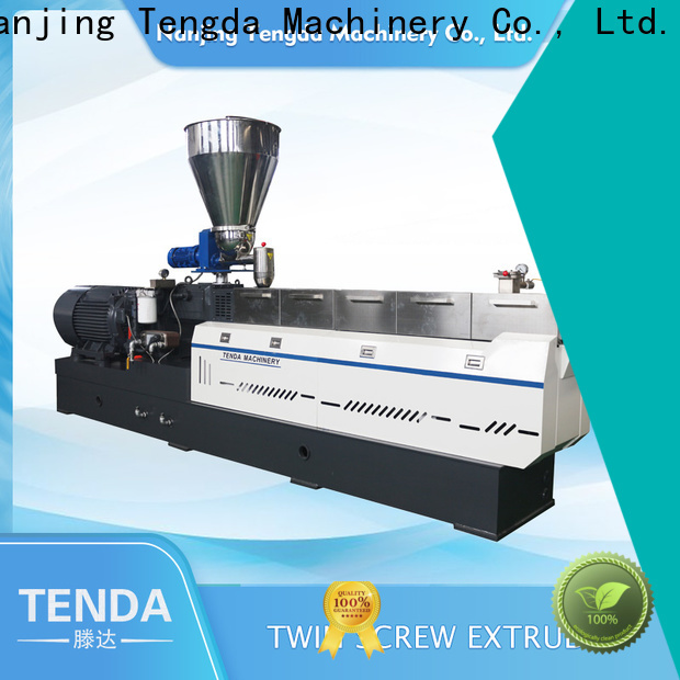 High-quality double screw extruder machine supply for PVC pipe