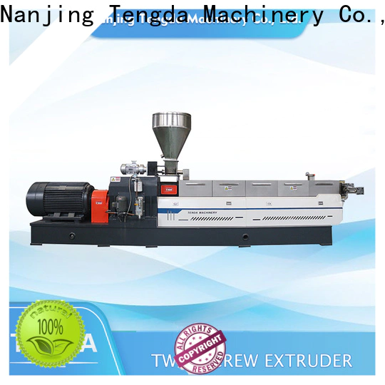 TENGDA twin screw extruder china factory for plastic