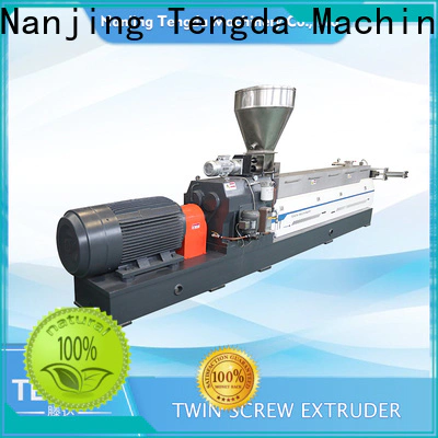 TENGDA New twin extruder machine suppliers for plastic