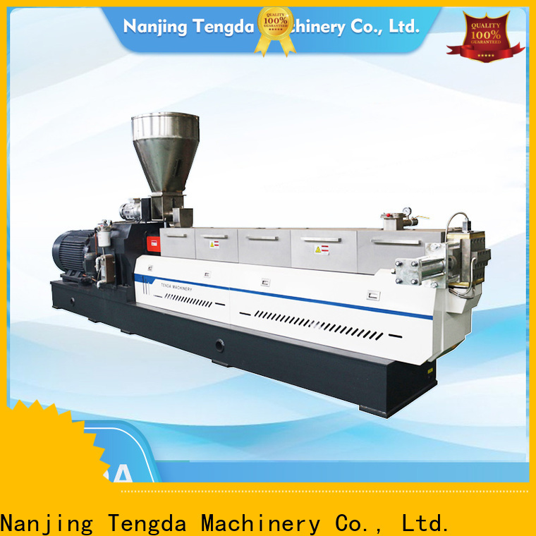 TENGDA twin screw rubber extruder suppliers for food