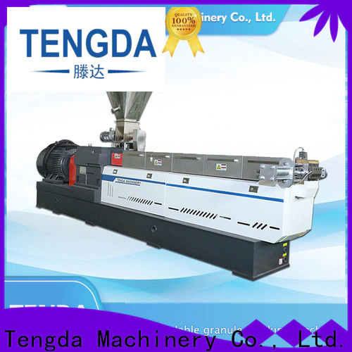 TENGDA Wholesale plastic extruder machine for sale manufacturers for food