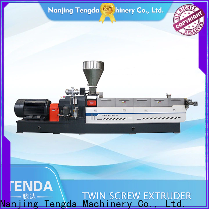 TENGDA twin screw extruder price supply for clay