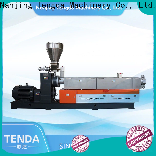 TENGDA Top plastic pipe extrusion machine supply for clay