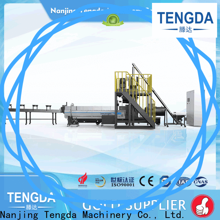 TENGDA waste plastic extruder company for plastic