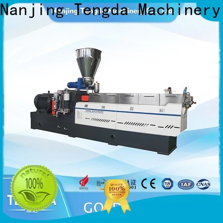 Latest twin screw food extruder supply for plastic