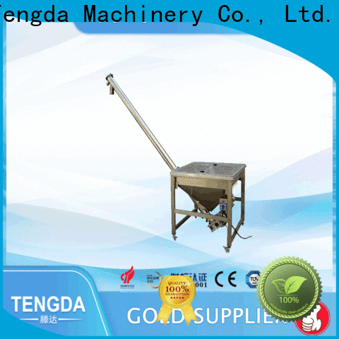 TENGDA Latest small screw feeder suppliers for PVC pipe