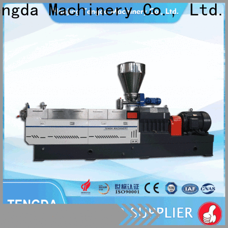 TENGDA steer twin screw extruder manufacturers for PVC pipe