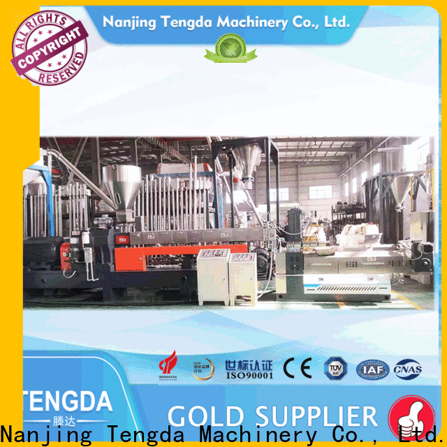 TENGDA two stage extruder machine factory for food