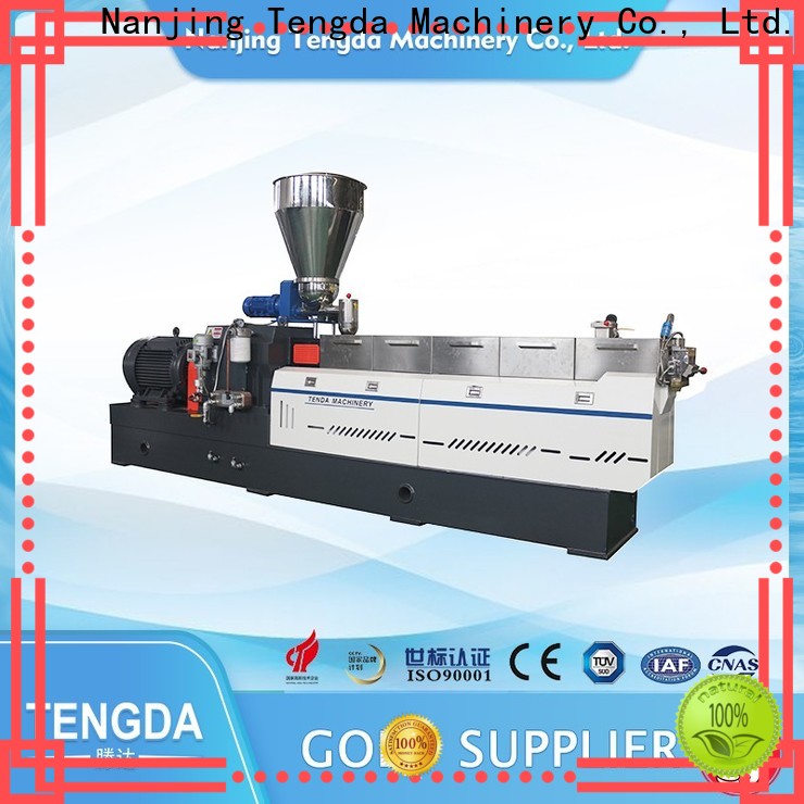 TENGDA Best parallel twin screw extruder supply for clay