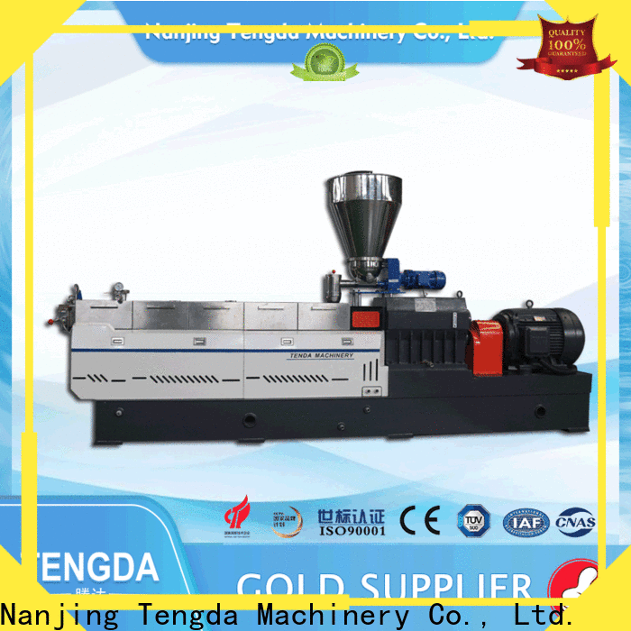 TENGDA New plastic extrusion process factory for plastic