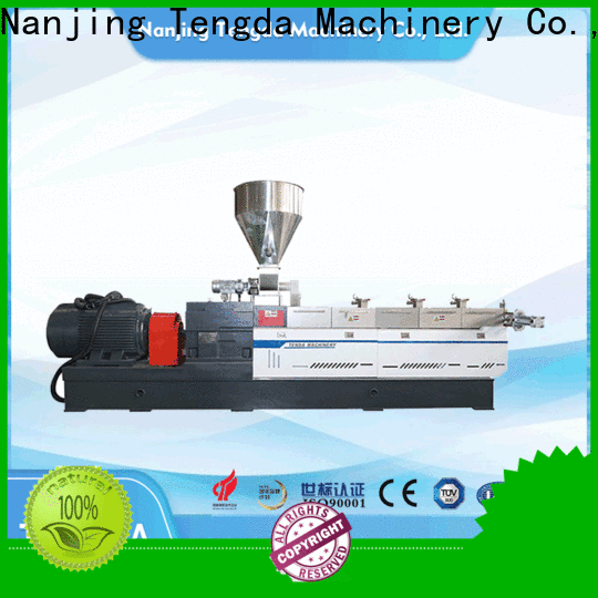 TENGDA High-quality steer twin screw extruder supply for clay