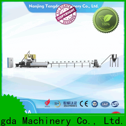 TENGDA twin screw extruder price factory for food