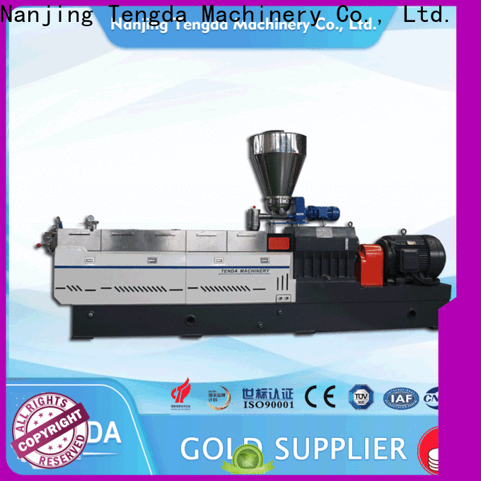 TENGDA double screw extruder company for clay