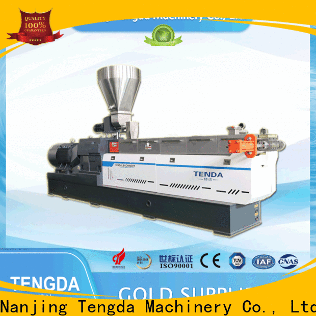 TENGDA Best screw extruder machine manufacturers for plastic