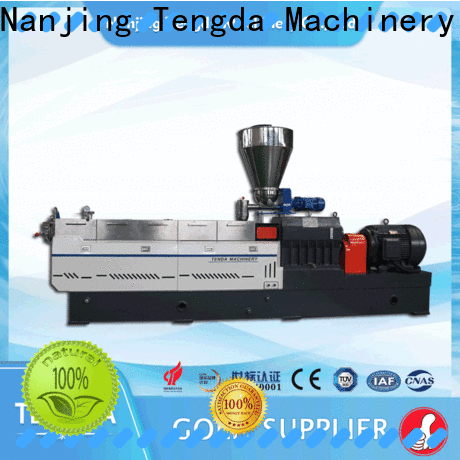 Latest double screw extruder factory for clay