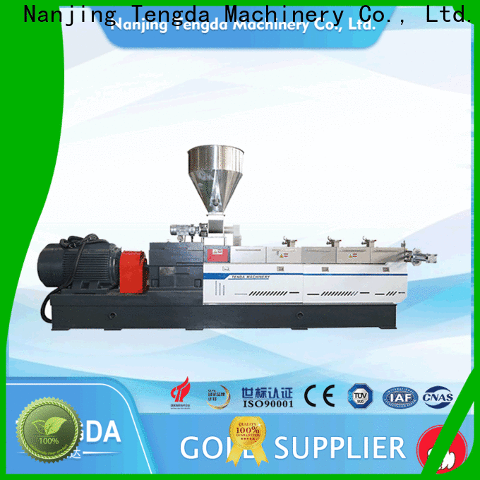 TENGDA Best parallel twin screw extruder factory for food