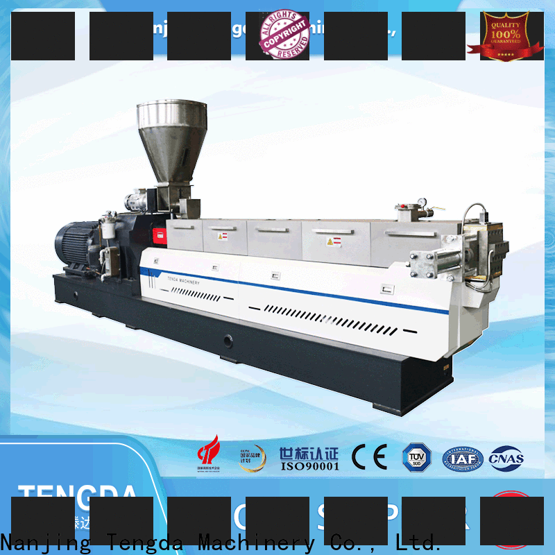 TENGDA twin screw extruder for food manufacturers for clay