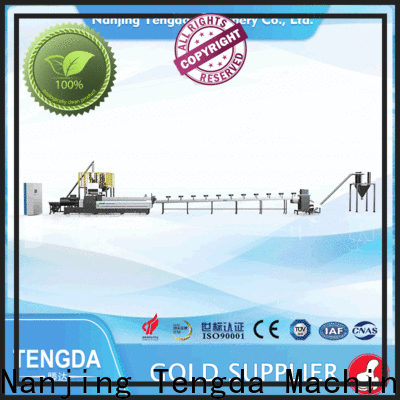 TENGDA Top pvc extrusion line for business for food