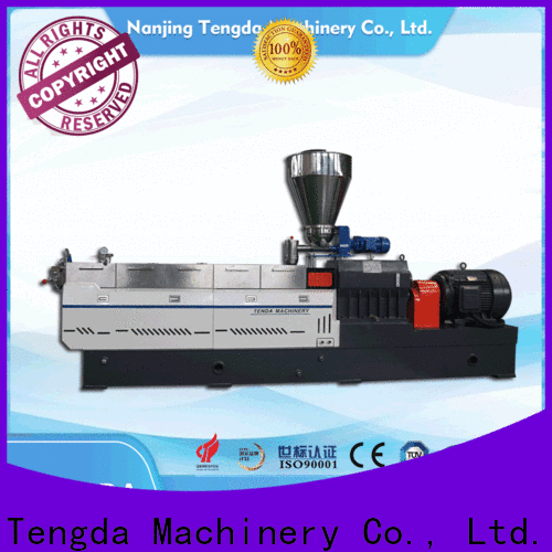 TENGDA Custom silicone extruder machine supply for PVC pipe