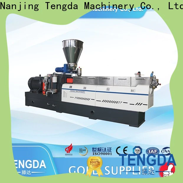 TENGDA Latest double screw extruder for business for food