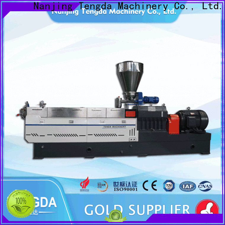 TENGDA parallel twin screw extruder manufacturers for plastic