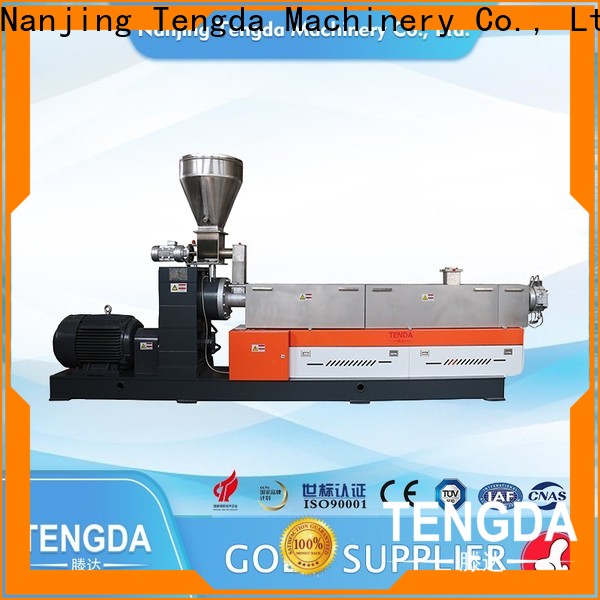 TENGDA screw extruder machine supply for plastic