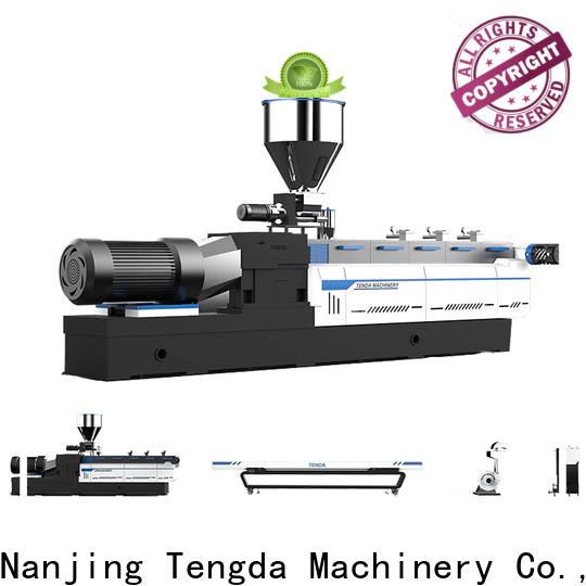 TENGDA Latest extruder machine process for business for PVC pipe