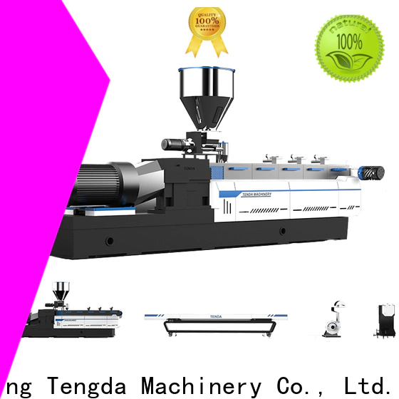 TENGDA Top twin screw extrusion machine factory for clay