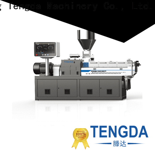 TENGDA laboratory twin screw extruder supply for PVC pipe